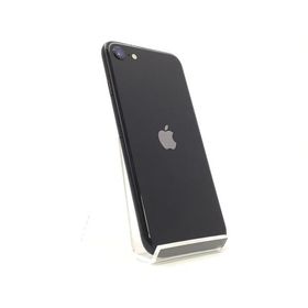 【全額返金保証】【最速発送】 iPhone SE (2nd generation) 64GB ブラック au SIMフリー 白ロム 動作確認済 85%