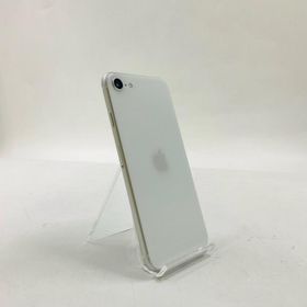 【全額返金保証】【最速発送】 iPhone SE (2nd generation) ホワイト au SIMフリー 白ロム 動作確認済 75%