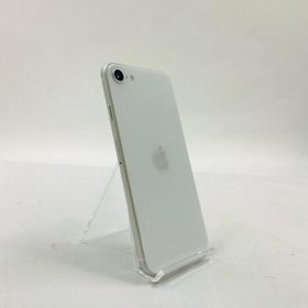 【最速発送】 iPhone SE (2nd generation) 64GB ホワイト au SIMフリー 白ロム【難有】 77%