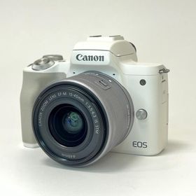 EOS Kiss M2 EF-M 15-45 IS STM レンズキット ホワイト デジタル ミラーレス 一眼★3日以内返品可★