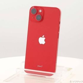 〔中古〕Apple(アップル) iPhone14 128GB プロダクトレッド MPV93J／A SIMフリー〔377-ud〕