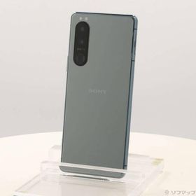 〔中古〕SONY(ソニー) Xperia 5 III 128GB グリーン SO-53B docomo SIMフリー〔368-ud〕