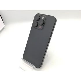 【中古】Apple 国内版 【SIMフリー】 iPhone 16 Pro 512GB ブラックチタニウム MYN43J/A【川越クレアモール】保証期間１ヶ月【ランクC】