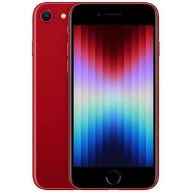 【本】「新品-SIMロック解除済」iPhone SE (第3世代) 64GB [レッド] 白ロム iPhoneSE3