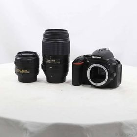 〔中古〕Nikon(ニコン) NIKON D5500 ダブルズームキット ブラック〔276-ud〕