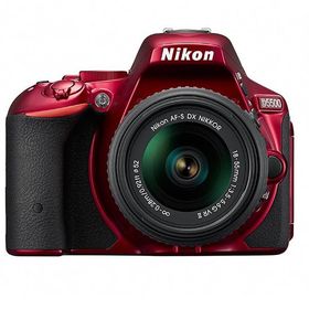 中古 １年保証 美品 Nikon D5500 18-55mm VR II レンズキット レッド