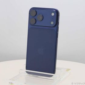 〔中古〕Apple(アップル) iPhone17 Pro Max 2TB ディープブルー MFYL4J／A SIMフリー〔258-ud〕