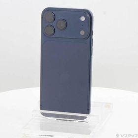 〔中古〕Apple(アップル) iPhone17 Pro Max 1TB ディープブルー MFYH4J／A SIMフリー〔198-ud〕