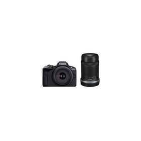 ★キヤノン / CANON EOS R50 ダブルズームキット [ブラック]【デジタル一眼カメラ】【送料無料】