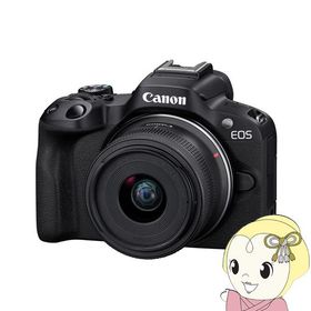 ミラーレスカメラ Canon キャノン EOS R50 RF-S18-45 IS STM レンズキット [ブラック]/srm