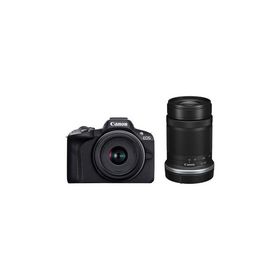 【新品】キヤノン EOS R50 ダブルズームキット ブラック【1万円キャッシュバック（2026年10月20日まで）】【選べる5年間延長保証対象(別料金)】