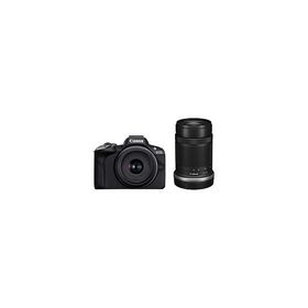 Canon(キヤノン) EOS R50・ダブルズームキット ミラーレス一眼カメラ ブラック ［ズームレンズ+ズームレンズ］ [振込不可][代引不可]