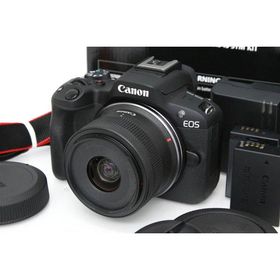 【全額返金保証】良品｜キヤノン EOS R50 RF-S18-45 IS STM レンズキット [ブラック] CA01-R7247-2P3