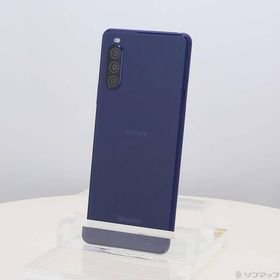 〔中古〕SONY(ソニー) Xperia 10 II 64GB ブルー SO-41A docomoロック解除SIMフリー〔368-ud〕