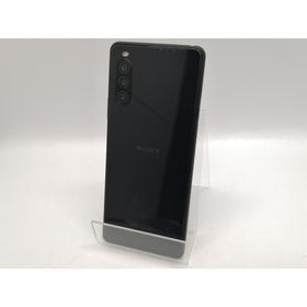 【中古】SONY docomo 【SIMロック解除済み】 Xperia 10 II ブラック 4GB 64GB SO-41A【大須アメ横】保証期間１ヶ月【ランクB】