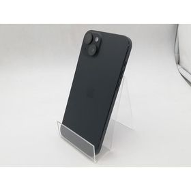 【中古】Apple 国内版 【SIMフリー】 iPhone 15 Plus 128GB ブラック MU083J/A【柏】保証期間１ヶ月【ランクC】
