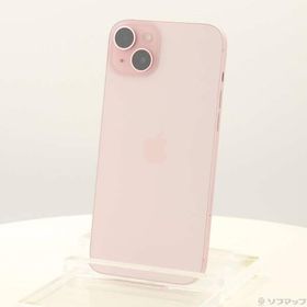 〔中古〕Apple(アップル) iPhone15 Plus 128GB ピンク MU093J／A SIMフリー〔262-ud〕