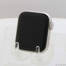 〔中古〕Apple(アップル) 〔展示品〕 Apple Watch SE 第2世代 GPS 40mm スターライトアルミニウムケース バンド無し DEMO品〔352-ud〕