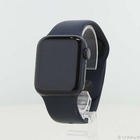 〔中古〕Apple(アップル) Apple Watch SE 第2世代 GPS 40mm ミッドナイトアルミニウムケース ミッドナイトスポーツバンド〔348-ud〕