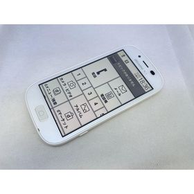 ★送料無料★ジャンク★docomo★らくらくスマートフォン3 F-06F★ホワイト★0080280030333★SYS★09/17