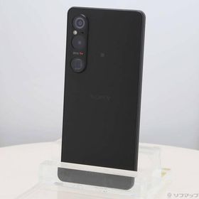 〔中古〕SONY(ソニー) Xperia 1 VI 256GB ブラック SOG13 au SIMフリー〔368-ud〕