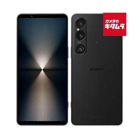 【中古：AB(良品)】 SONY Xperia 1 VI SOG13 256GB ブラック SIMフリー 《納期約１−２週間》