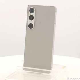 〔中古〕SONY(ソニー) Xperia 1 VI 256GB プラチナシルバー SOG13 au SIMフリー〔258-ud〕