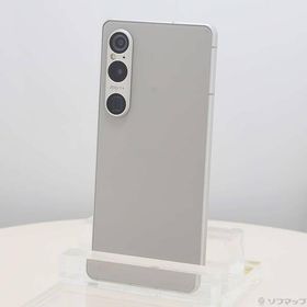 〔中古〕SONY(ソニー) Xperia 1 VI 256GB プラチナシルバー SOG13 au SIMフリー〔262-ud〕