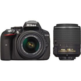 Nikon D5300 ダブルズームキット2 ブラック 良品 動作確認済み 1ヶ月保証付 初心者向け