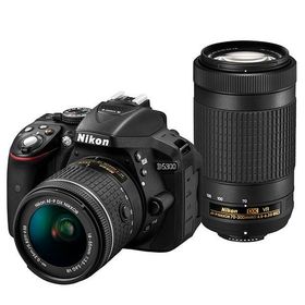 中古 1年保証 美品 Nikon D5300 AF-P ダブルズームキット ブラック
