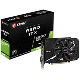 〔中古〕MSI(エムエスアイ) MSI GeForce GTX 1660 AERO ITX 6G OC〔297-ud〕