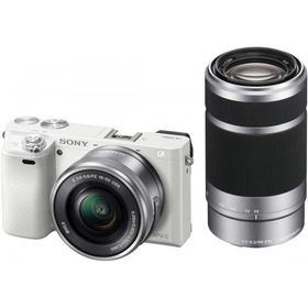 SONY α6000 ズームレンズキット ホワイト 良品 動作確認済み 1ヶ月保証付 高性能