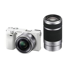 SONY α6000 ズームレンズキット ホワイト 良品 動作確認済み 1ヶ月保証付 高性能