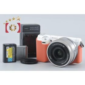 【中古】SONY ソニー α NEX-5T ホワイト パワーズームレンズキット シャッター回数僅少 多言語対応