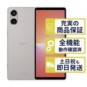 Xperia 5 V SO-53D ドコモ版 プラチナシルバー SONY SIMフリー Bランク 整備済中古品 商品保証100日間 判定○品 本体 5789