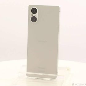 〔中古〕SONY(ソニー) Xperia 5 V 128GB プラチナシルバー SO-53D docomo SIMフリー〔377-ud〕