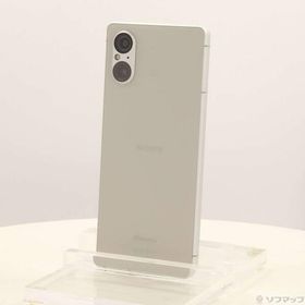 〔中古〕SONY(ソニー) Xperia 5 V 128GB プラチナシルバー SO-53D docomo SIMフリー〔269-ud〕