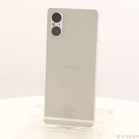 〔中古〕SONY(ソニー) Xperia 5 V 128GB プラチナシルバー SO-53D docomo SIMフリー〔377-ud〕