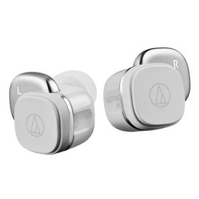 オーディオテクニカ 完全ワイヤレスイヤホン ATH-SQ1TW2NC-GY グレー ノイズキャンセリング Bluetooth
