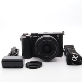【シャッター回数：900】SONY α7C ILCE-7CL レンズキット ブラック 〔SONY E マウント〕