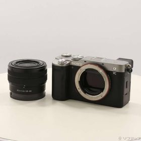 〔中古〕SONY(ソニー) α7C ズームレンズキット シルバー ILCE-7CL S〔269-ud〕