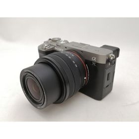 【中古】SONY α7C ズームレンズキット ILCE-7CL シルバー【新宿2】保証期間１ヶ月【ランクB】
