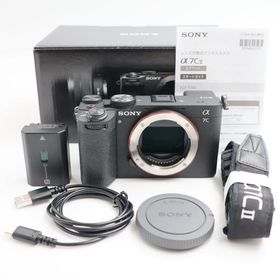 シャッター数2873枚 SONY α7C II ボディ ブラック ミラーレス一眼カメラ ILCE-7CM2 ソニー