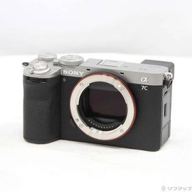 〔中古〕SONY(ソニー) α7C II ボディ シルバー ILCE-7CM2〔352-ud〕