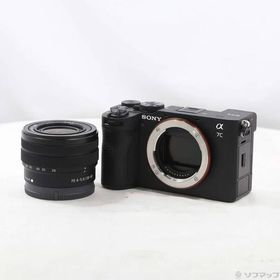 〔中古〕SONY(ソニー) α7C II ズームレンズキット ブラック ILCE-7CM2L〔262-ud〕