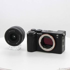〔中古〕SONY(ソニー) α7C II ズームレンズキット ブラック ILCE-7CM2L〔295-ud〕