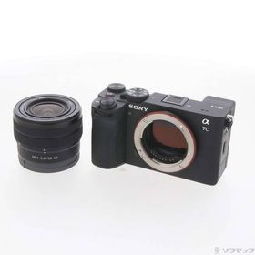 〔中古〕SONY(ソニー) α7C II ズームレンズキット ブラック ILCE-7CM2L〔276-ud〕