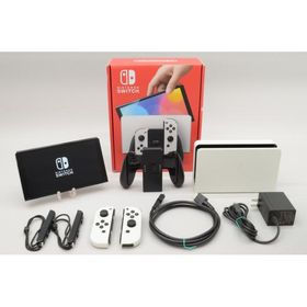 [中古]Nintendo Switch (有機ELモデル) ホワイト HEG-S-KAAAA