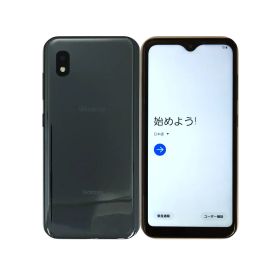 【中古】 SAMSUNG Galaxy A21 SC-42A Black ブラック docommo SIMロック解除済 白ロム 本体