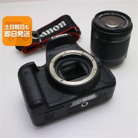 超美品 EOS Kiss X7i EF-S18-55 IS STM レンズキット ブラック 即日発送 一眼レフ Canon 本体 あすつく 土日祝発送OK